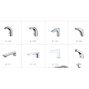 Sensor Brushed Nickel Touchless Faucet